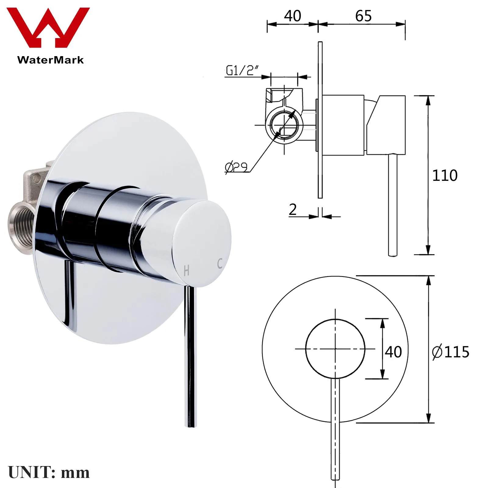 **Sydney Stock** KYLINS Brushed Gold Gun Metal Chrome Black 2 In 1 Rain Shower Head Set Wall Arm Twin Head Combo WELS WATERMARK