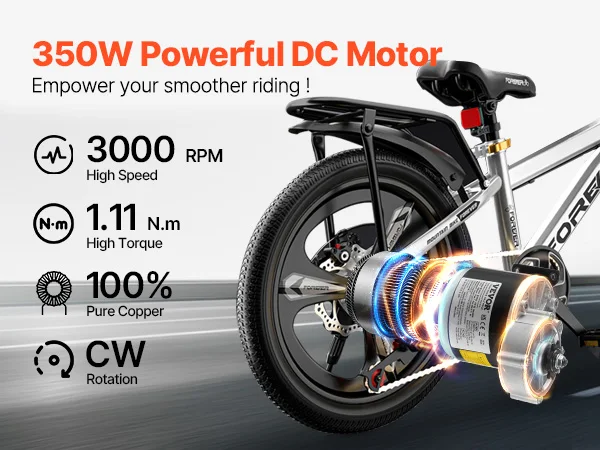 VEVOR 350/1800/2000/3000W Electric Powerful DC Motor Go Kart Electric Brushed Motor Electric Dirt Bike Motor Engine for E-Bike