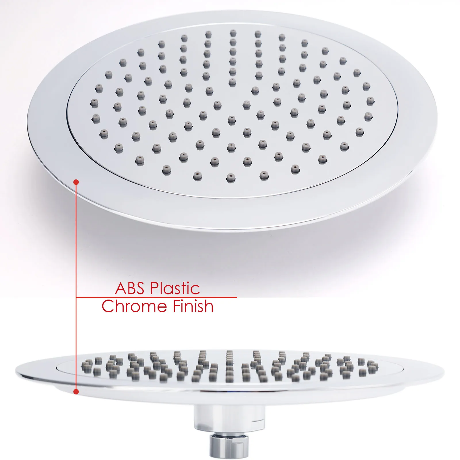 **Sydney Stock** KYLINS WELS 9" Rain Shower Head Adjustable Sliding Rail Set Dual Hose Twin Head Chrome