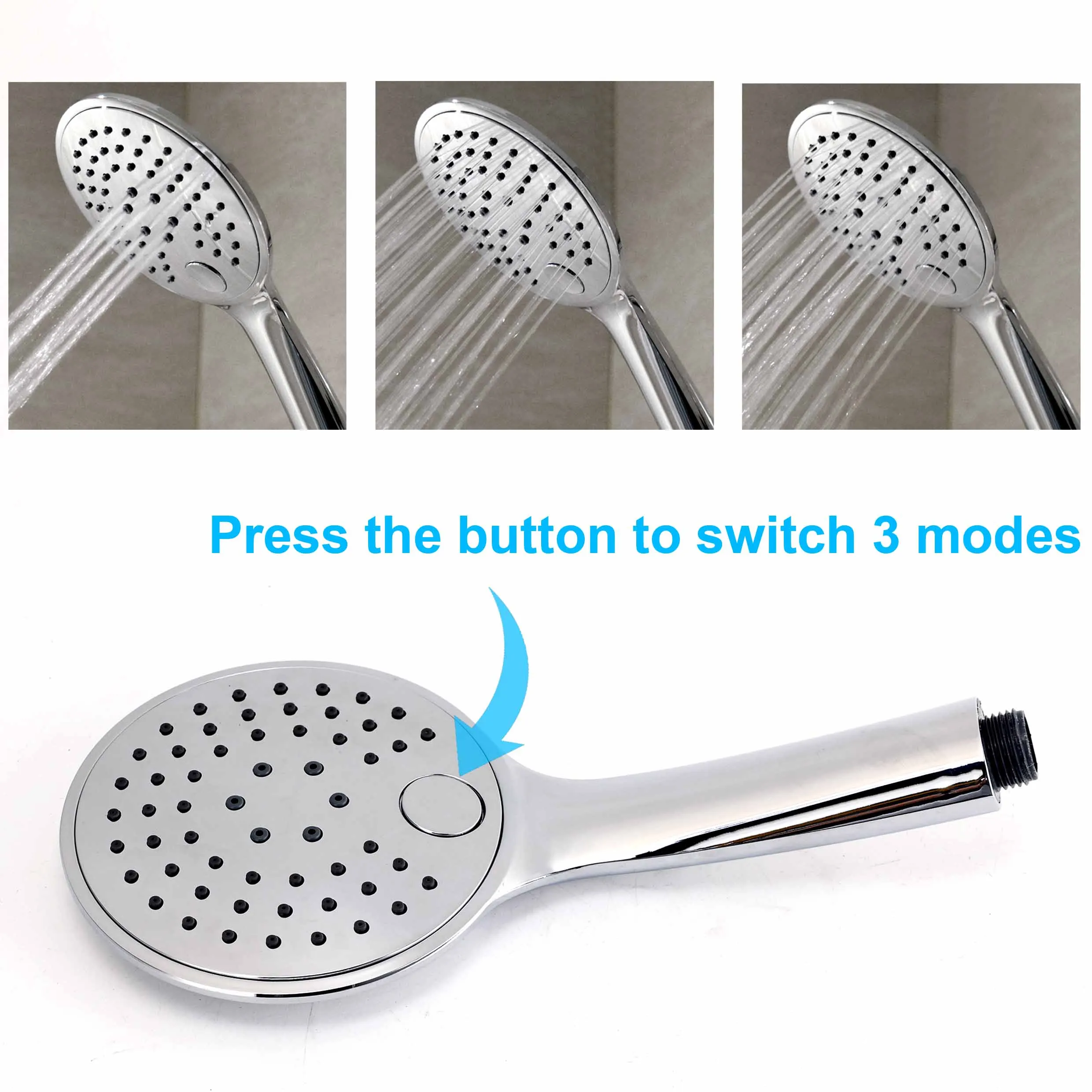 **Sydney Stock** KYLINS WELS 9" Rain Shower Head Adjustable Sliding Rail Set Dual Hose Twin Head Chrome