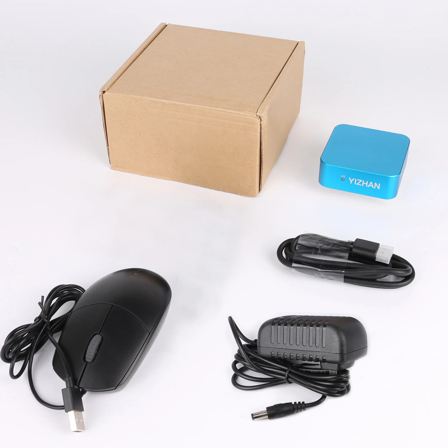 Yizhan 4K 1080P Electronic Digital Microscope 48MP HDMI USB Soldering Microscope Camera 180X 215X Lens For Image Magnification