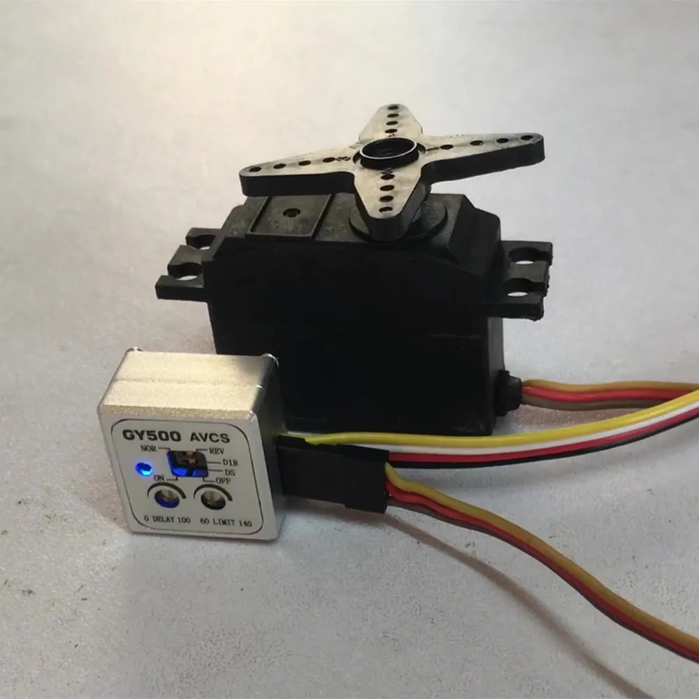 Single Axis Gyroscope Digital Gyro For RC Car Helicopter Modification Mini Spare Parts Tail-locked Heading Lock GY500