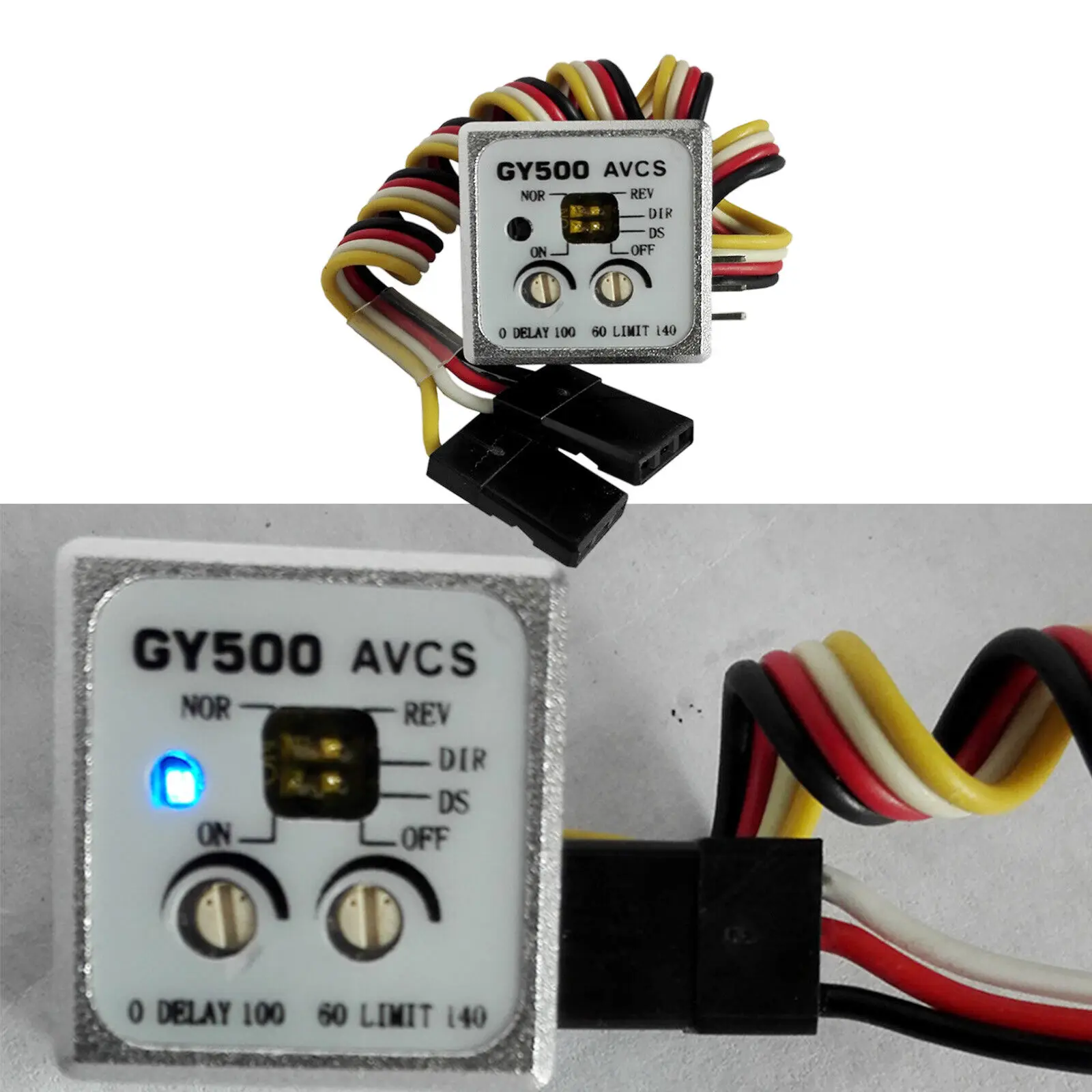Single Axis Gyroscope Digital Gyro For RC Car Helicopter Modification Mini Spare Parts Tail-locked Heading Lock GY500