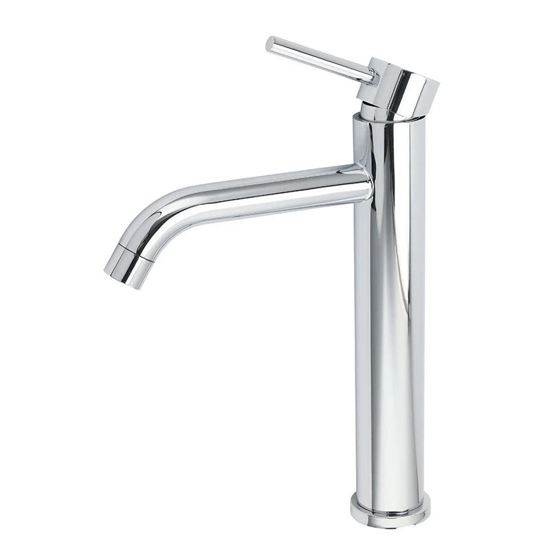 **Sydney Stock** KYLINS Tall Round Basin Mixer Tap Bathroom Vanity Sink Faucet Chrome High Mixer Stand WaterMark Wels