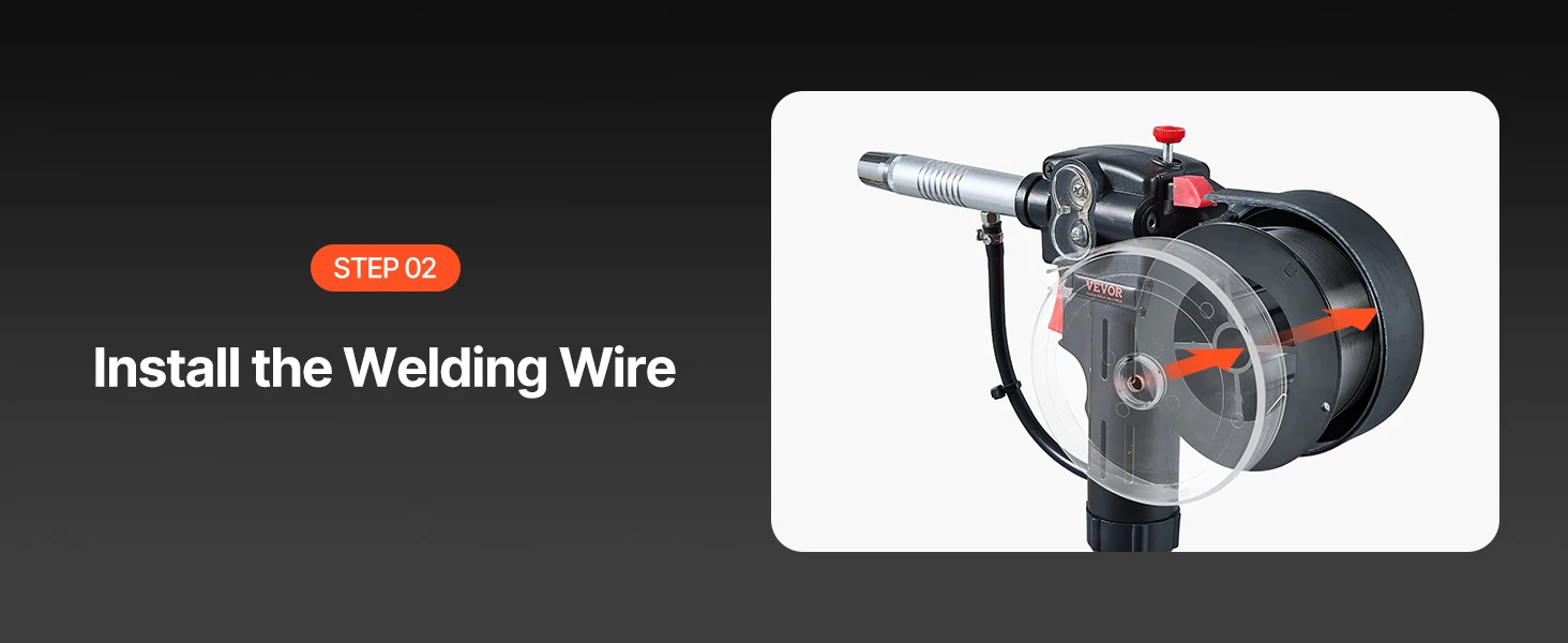 SucceBuy 100Amp Spool Gun w/ 10FT Cable Compatible with Hobart Handler 210 MVP Mig Welders for 0.023" 0.030"SolidWelding Wires