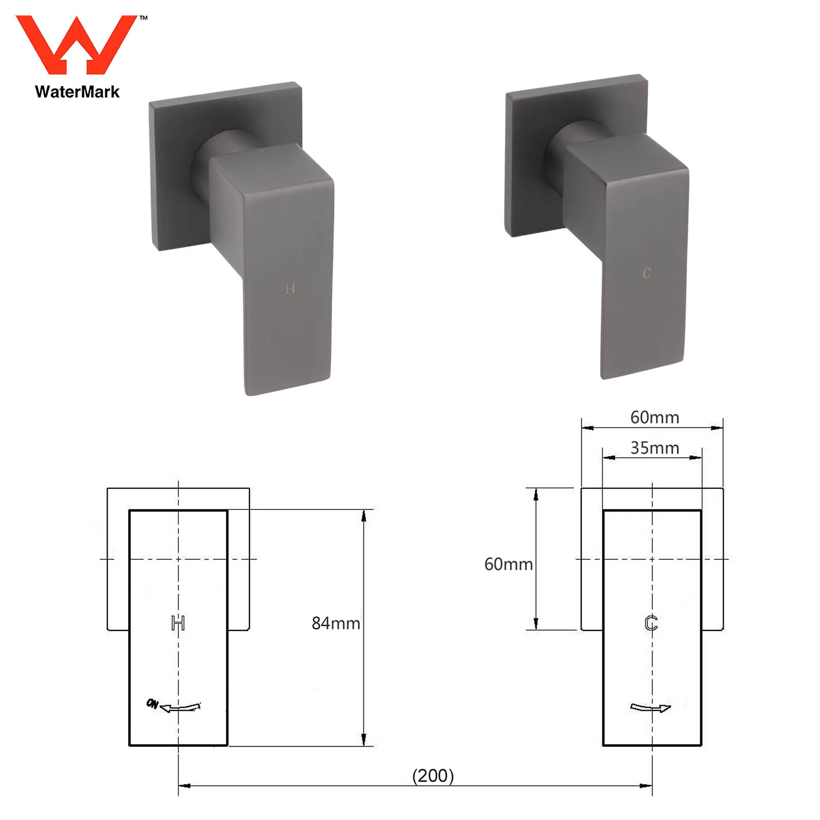 **Sydney Stock** KYLINS Brushed Gold Gun Metal Chrome Black Hand Held Shower Head Set Sliding Rail Mixer Taps WELS WATERMARK