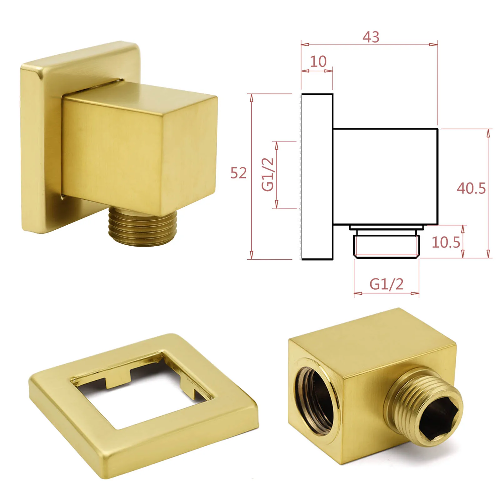 **Sydney Stock** KYLINS Brushed Gold Gun Metal Chrome Black Hand Held Shower Head Set Sliding Rail Mixer Taps WELS WATERMARK