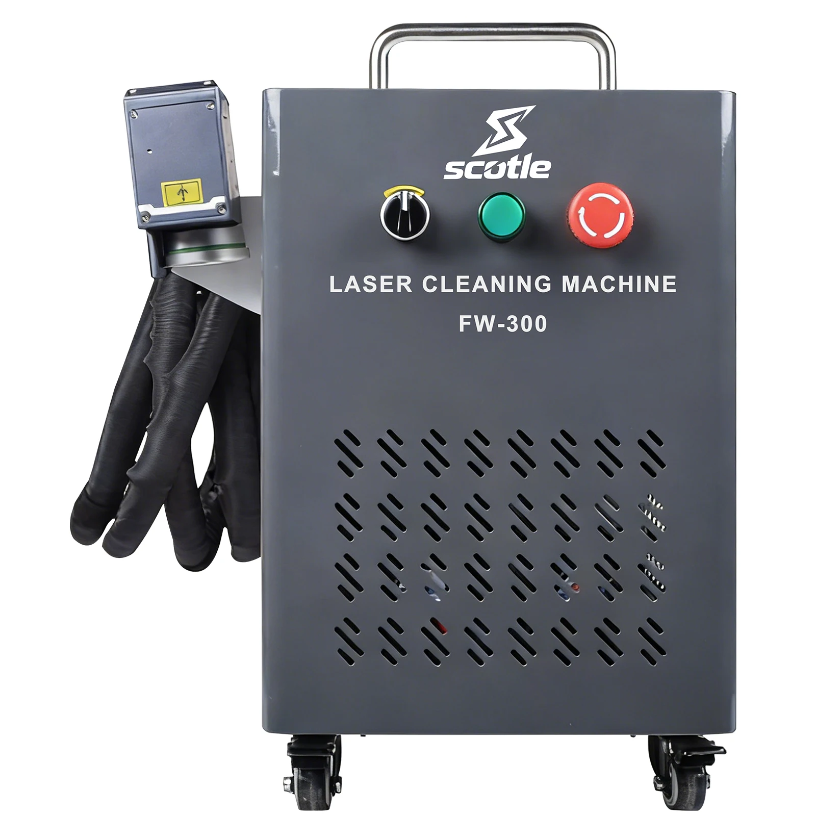 JPT 300W Pulsed Laser Cleaner & Marking 2-IN-1 Paint Oil Graffiti Removal for Metal Wood & Wall Surfaces | Non-Damaging EU Stock
