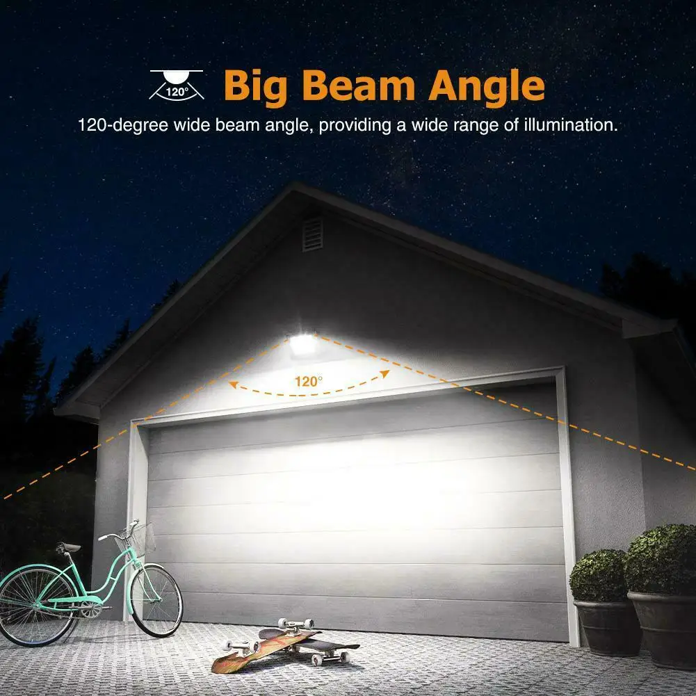 LED Flood Light 200W 300W 400W Outdoor Floodlights Lamp 220V-240V Cool White IP66 with AU Plug For Outdoor Wall Garden