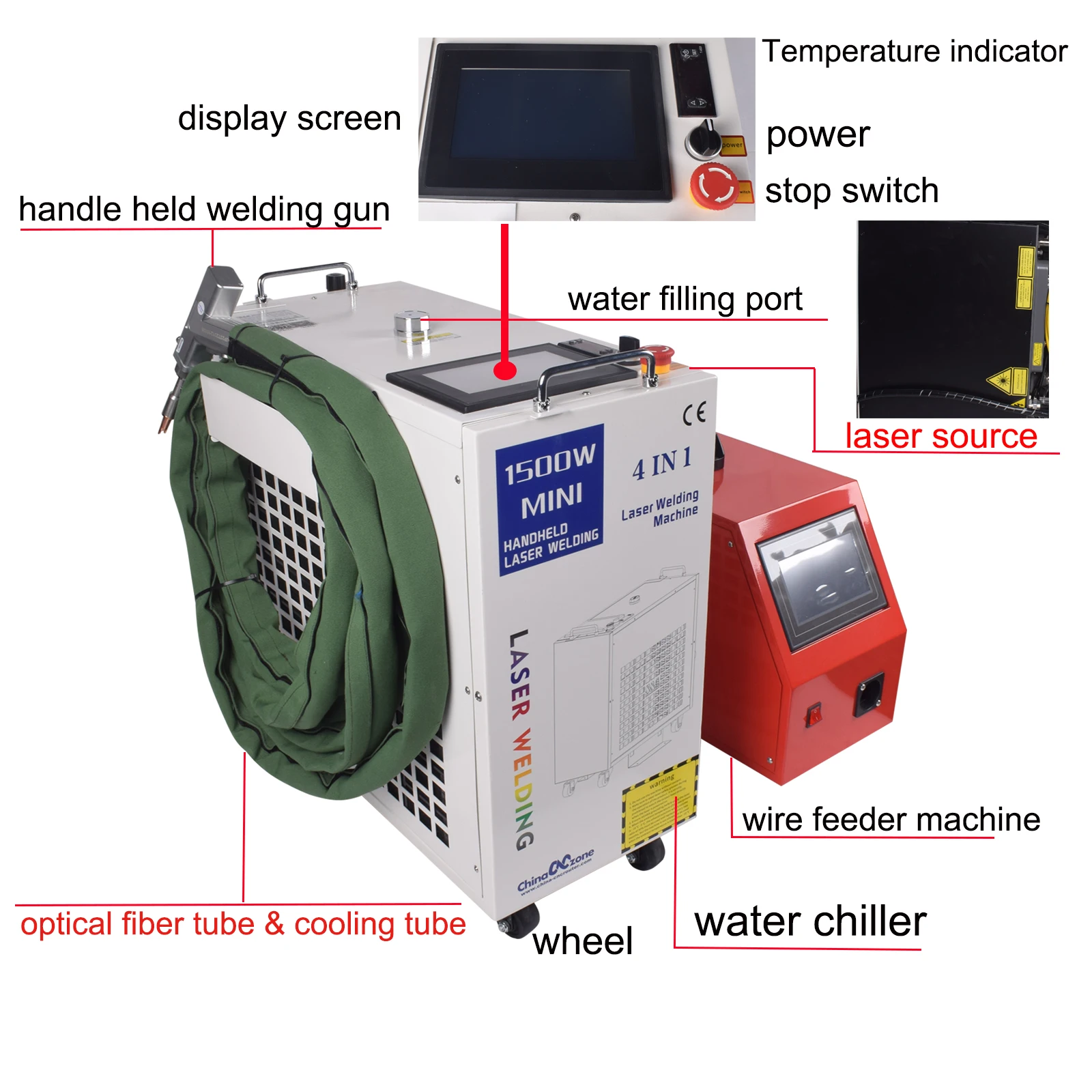 BWT 2000W 4 in 1 Laser Welding Cleaning Cutting Soldering Machine Laser Welder for Metal 1500W Fiber Laser Welding Machine