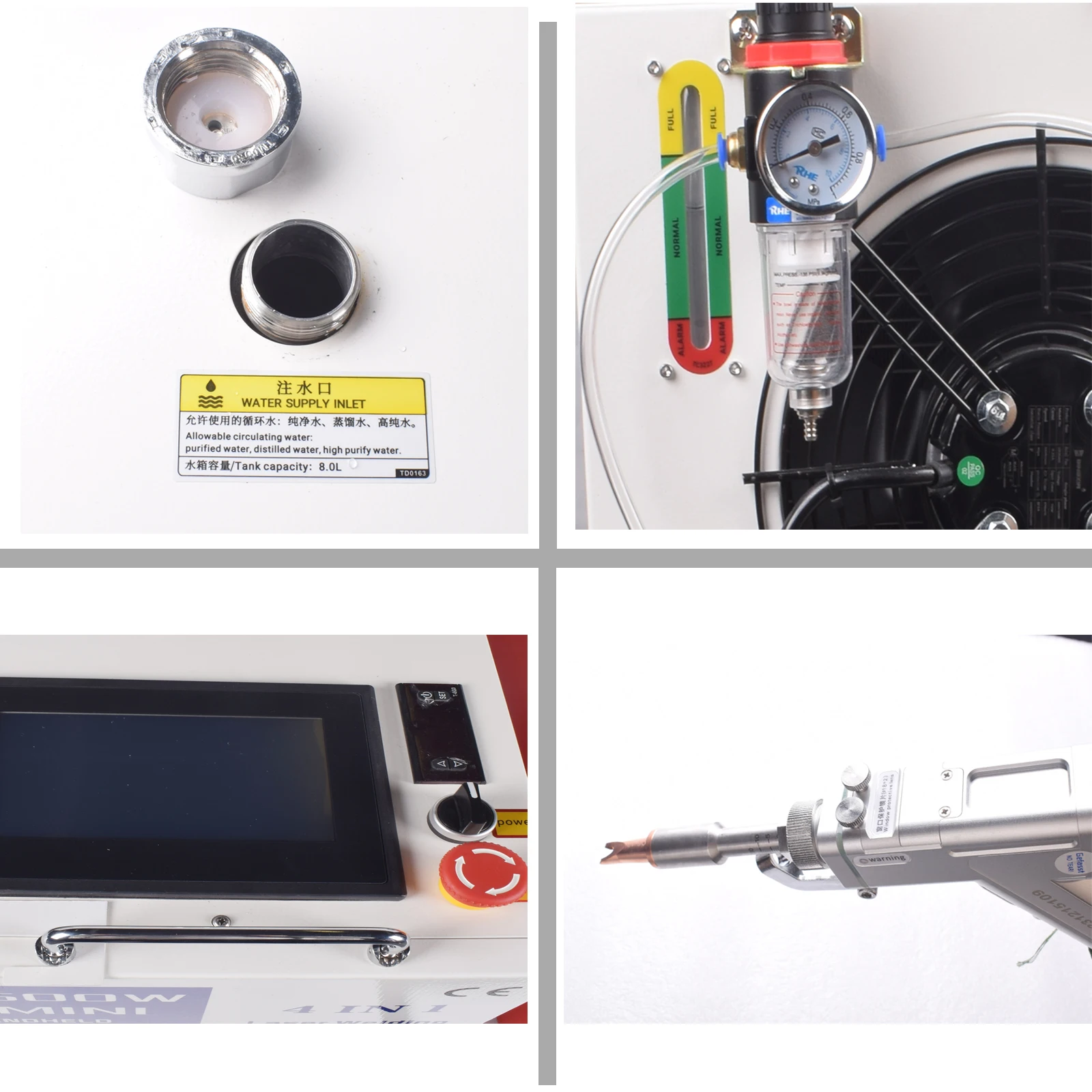BWT 2000W 4 in 1 Laser Welding Cleaning Cutting Soldering Machine Laser Welder for Metal 1500W Fiber Laser Welding Machine