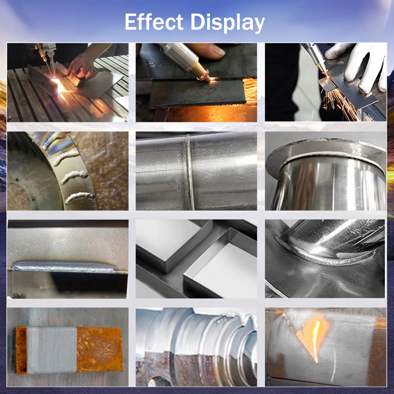 2000W Air Cooled Laser Welder 4 in 1 Strong Cutting Welding Cleaning for Metal Fiber Laser Welding Machine Solder Air Cooling