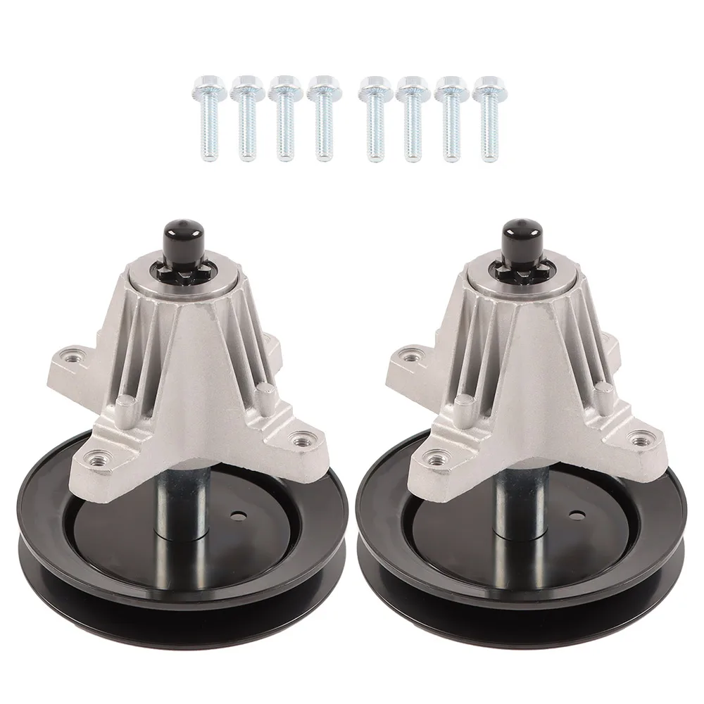 2 Pack Lawnmower Main Shaft Compatible with 918-04822A 618-04422 918-04822B 618-04822A 618-04889 618-04889A 618-04950 918-04822