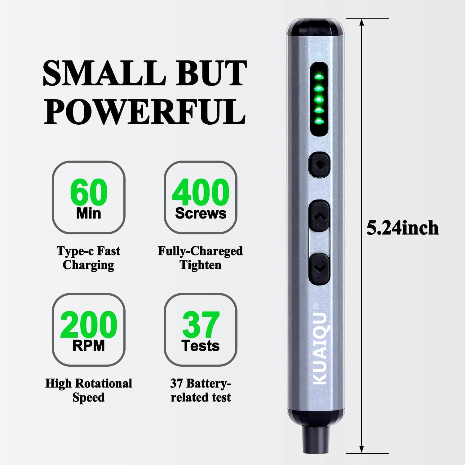 KUAIQU 68 in 1 Precision Electric Screwdriver Set Magnetic Screwdriver 5 Torque Rechargeable Screwdriver iPhone Disassemb Repair