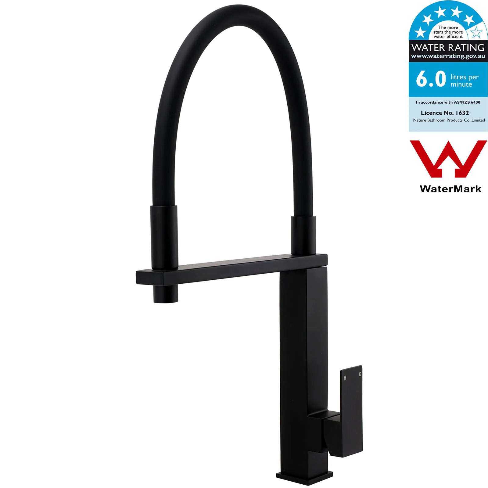 **Sydney Stock** KYLINS Brushed Gold Gun Metal Black Nickel Pull Down Out Kitchen Mixer Tap Sink Faucet WaterMark Wels