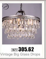 Retro Royal Empire Glass Crystal Chandelier Lights Decor Pendant Ceiling Lamp