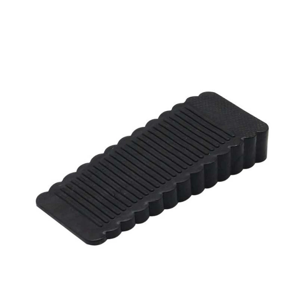 10PCS Door Stopper Thick Rubber Wedge Floor Carpet Heavy Duty Door Stop Security