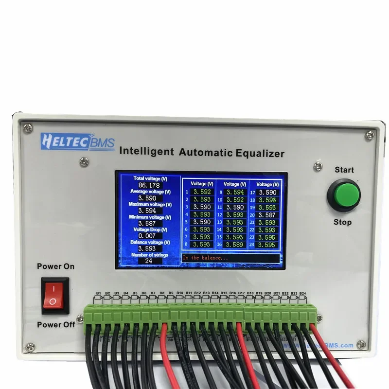 Heltec 1S-24S Lithium Battery Pack Single Cell Measurement Series String Voltage Intelligent Automatic Equalizer Li-ion Lifepo4