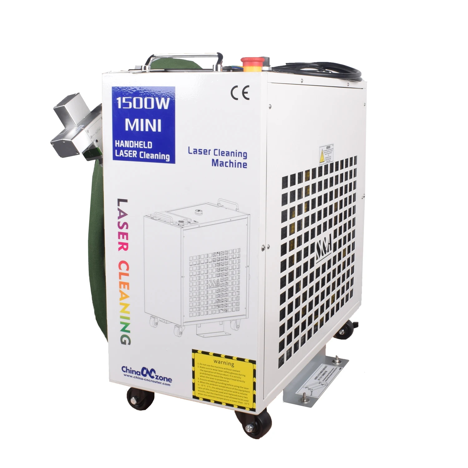 3000W Relfar Laser Cleaning Machine Rust Removal Cleaning Width 300MM Rust Removing for Oil Paint Metal Cleaning