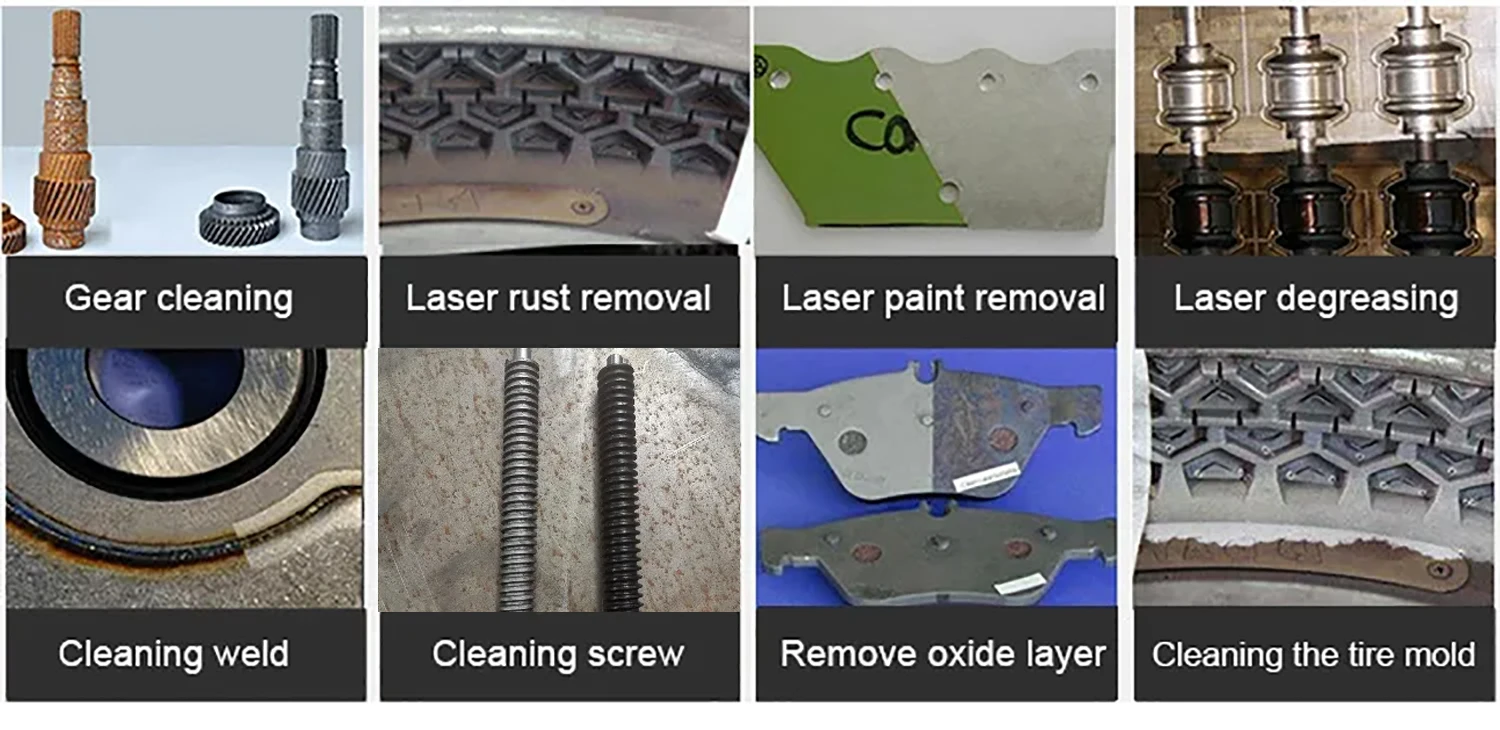 3000W Relfar Laser Cleaning Machine Rust Removal Cleaning Width 300MM Rust Removing for Oil Paint Metal Cleaning