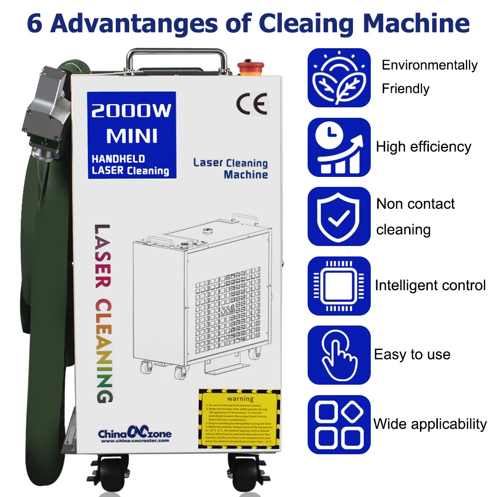 3000W Relfar Laser Cleaning Machine Rust Removal Cleaning Width 300MM Rust Removing for Oil Paint Metal Cleaning