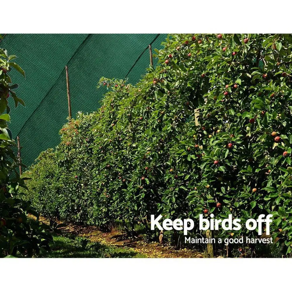 50 Percent Shade Cloth 3.66x30m Wide Heavy Duty Green Garden Shade Fabric