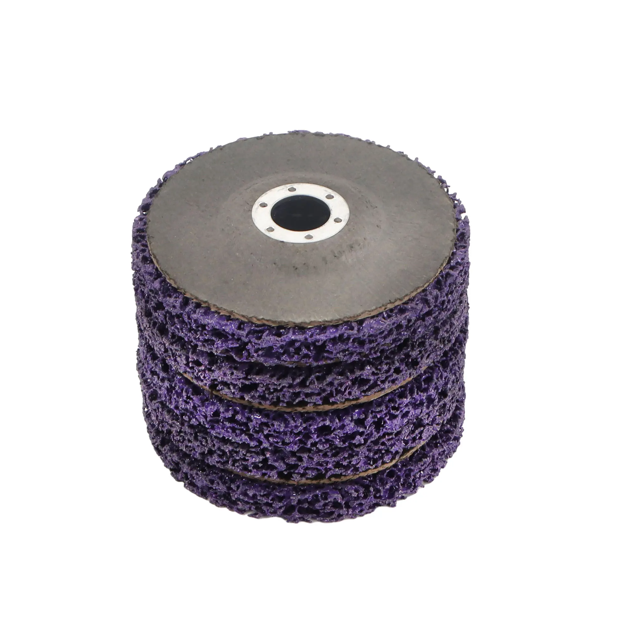 5-Pack Purple Diamond Grinding Wheel 46 Grit 5' 125mm X B 7/8'22.23mm X T 5/8' for Metalworking And Fabrication