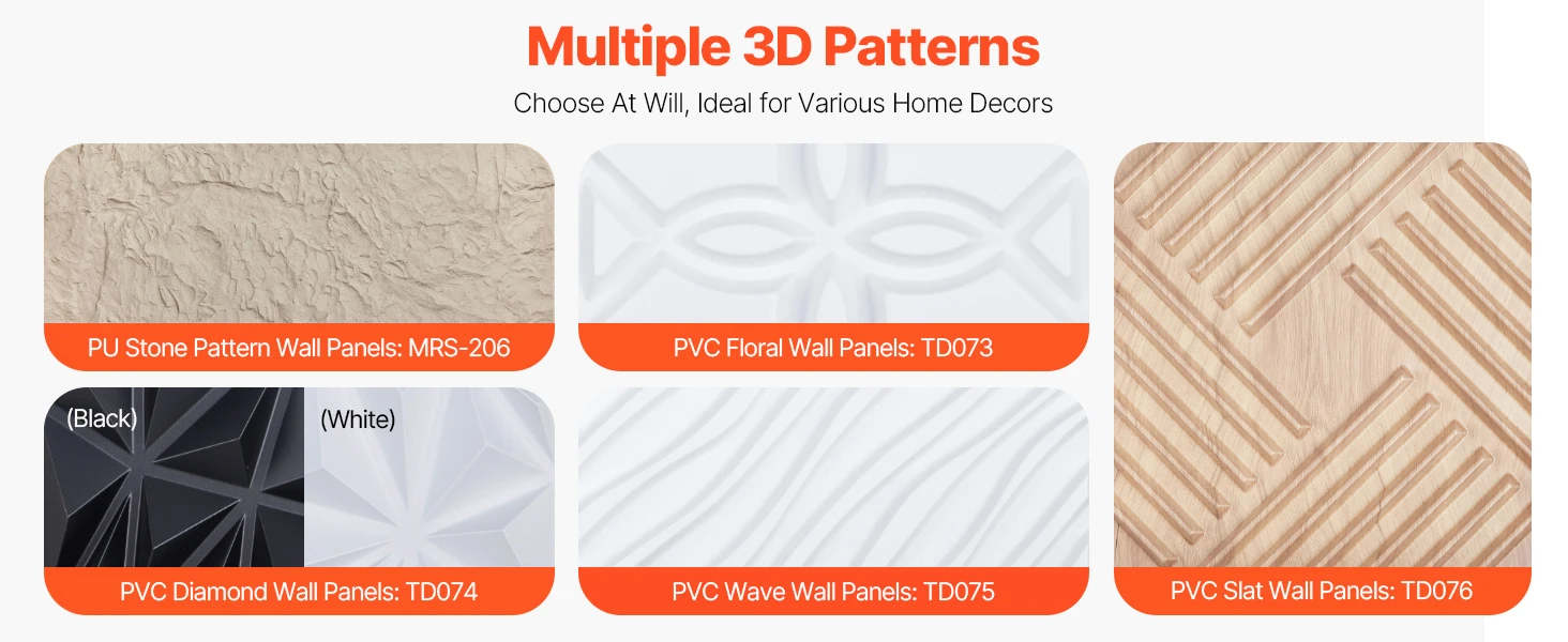 SucceBuy 3D Wall Panels 4 Pack 48 x 24 inch PU Natural Stone Imitation Wall Art Tiles Interior Home Decor for Ceiling Bedroom