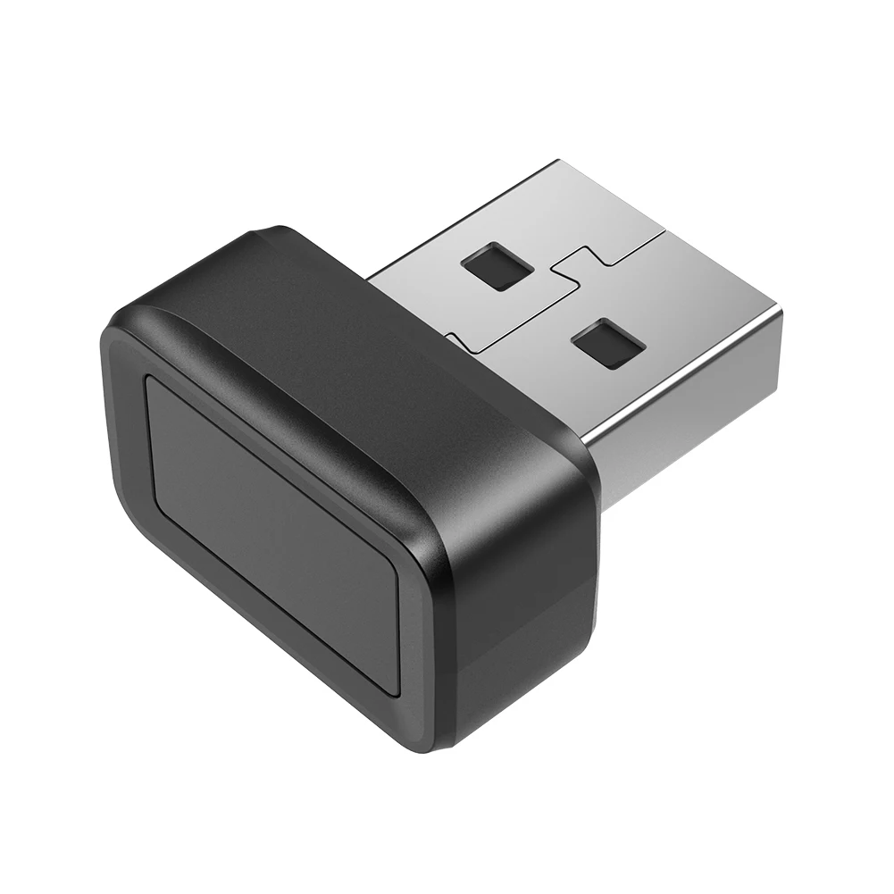 USB Fingerprint Key Reader Anti-Spoofing Portable Security Key Windows Hello Biometric Mini Security Key Dongle for PC Or Laptop
