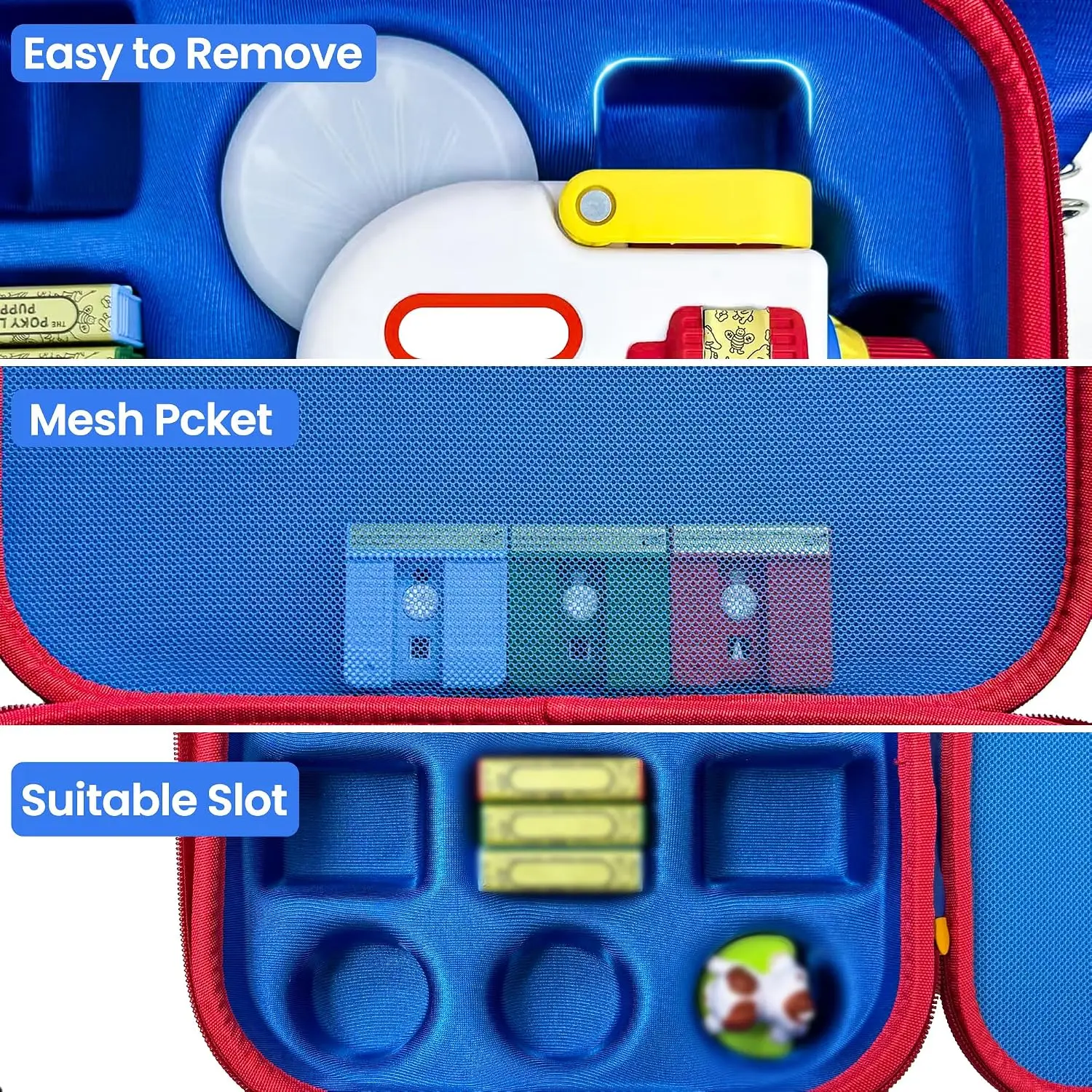 Kids Carrying Case(Box Only)For Little Tikes Story Dream Machine Books Starter Set, Storybooks, Character Collection