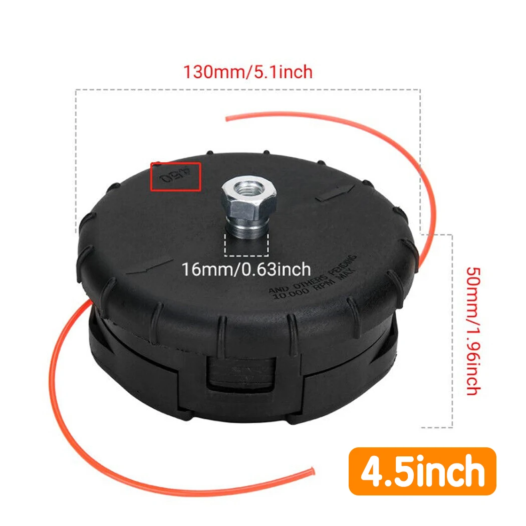 Universal Speed Feed Bump Head Straight & Bent Shaft Brush Cutter Trimmer Head