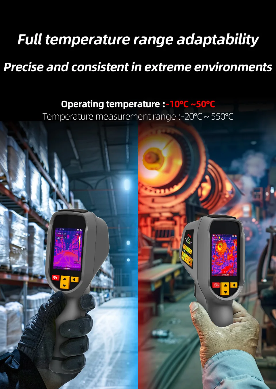 BSIDE 320*240 Thermal Imager HX2 NEW Camera Laser Thermographic HD Resolution For Circuit PCB Repair Pipeline Detection Medical