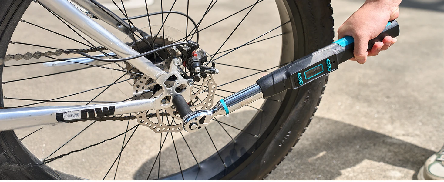 SEESII 220N.m Torque Wrench 3/8" Square Drive Torques Key ±2% High Precision Torque Wrench Professional Bicycle Automotive Tool