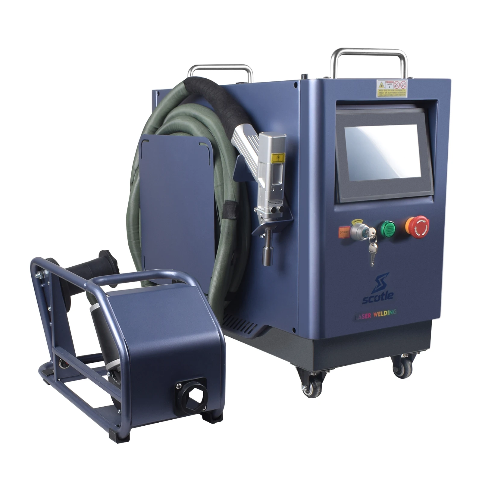 Handheld Laser 2000W Air Cooling 4 in 1 Laser Welding/Cutting/Cleaning Machine Laser welder cutter 100% factory outlet