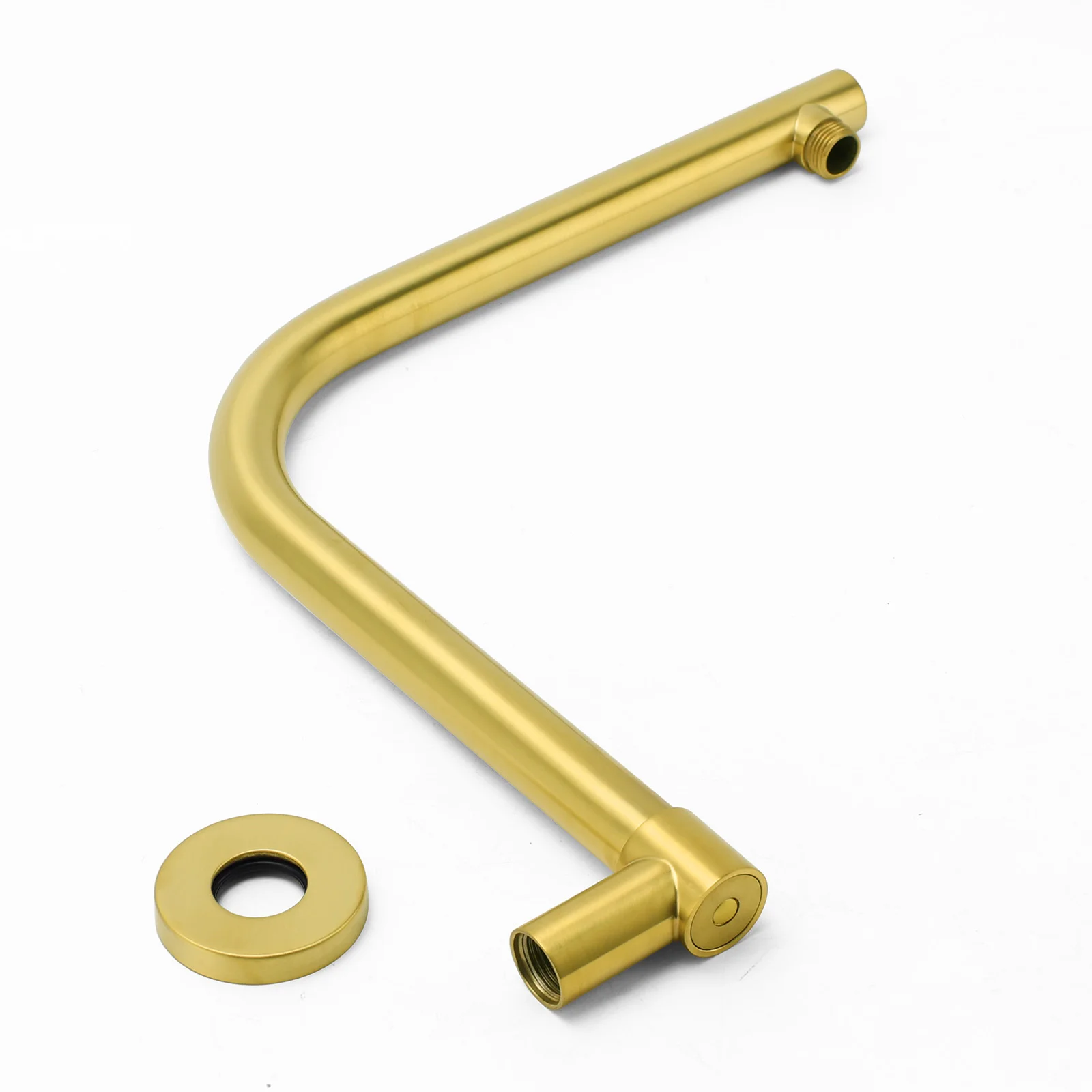 **Sydney Stock** KYLINS Brushed Gold Round Rain Shower Head 3 Mode Handheld Kit 2 Way Mixer Diverter Tap Set Wels WaterMark