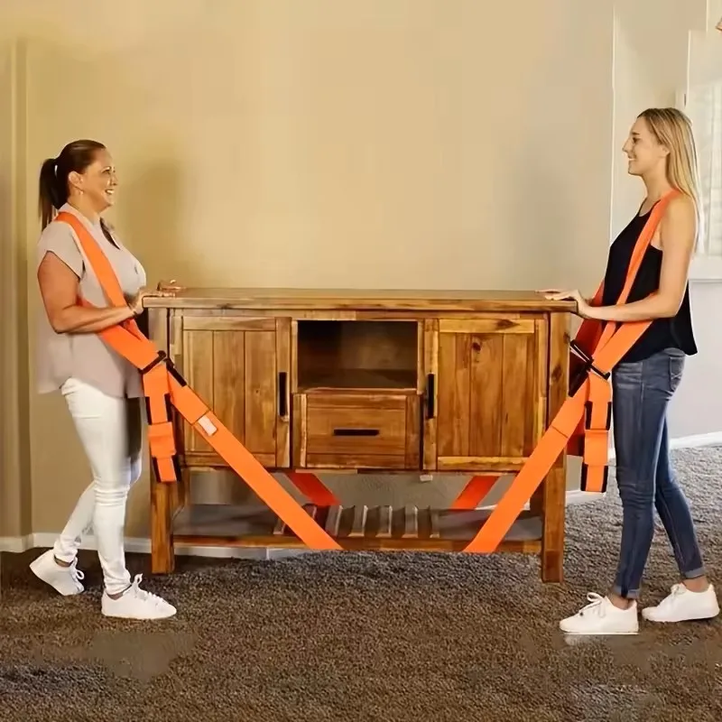 Furniture and Electrical Handling Straps Labor-saving Straps for Carrying Heavy Objects Reusable and Durable Straps for Moving