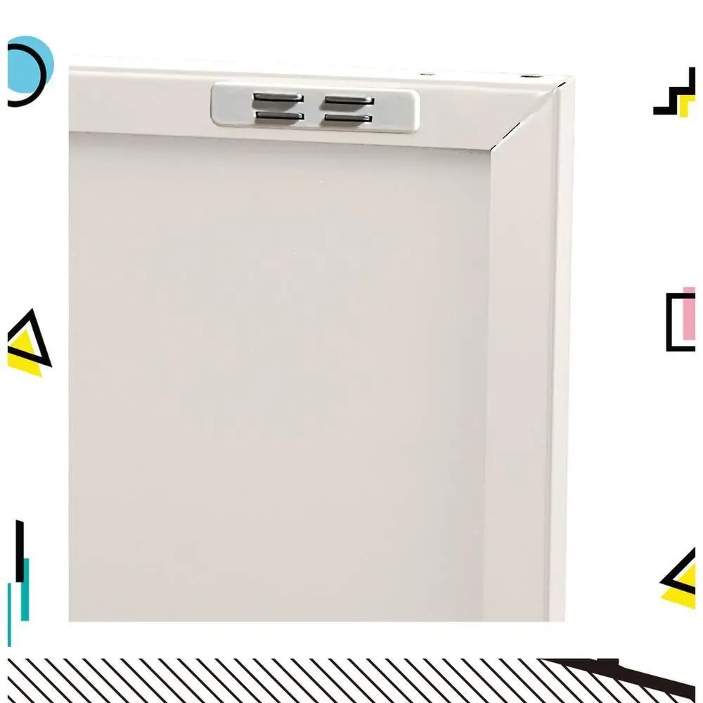 White Metal Buffet Sideboard Cabinet Kitchen Dining Room Storage Organizer Cupboard