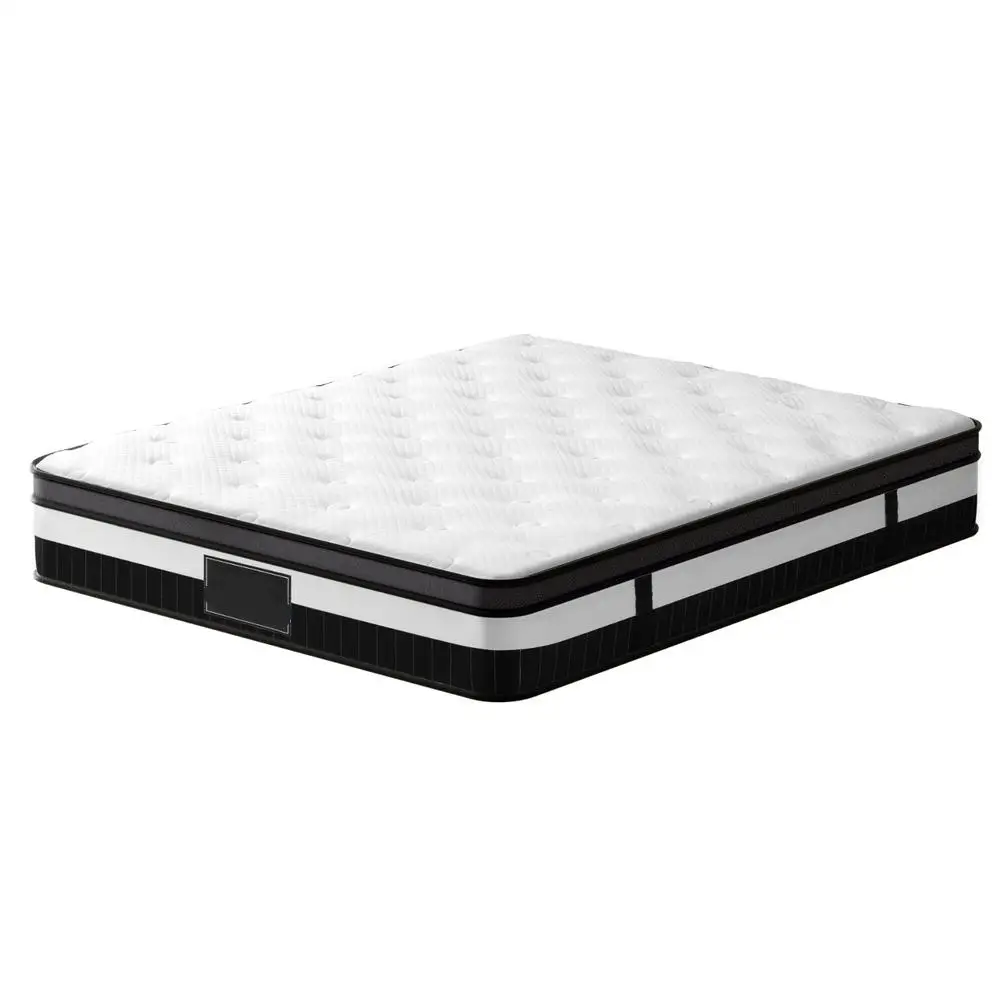 30cm Plush Foam Hybrid Mattress Double Size Breathable Support Bed Sleeping Mattress