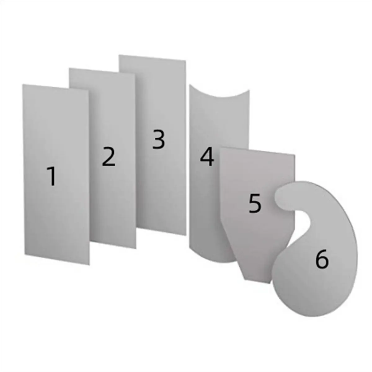 Woodworking Card Scraper Set Hardened Cabinet Scraper Card Scraping Rectangle Knife Smooth Wood Deburring Carpentry Tool