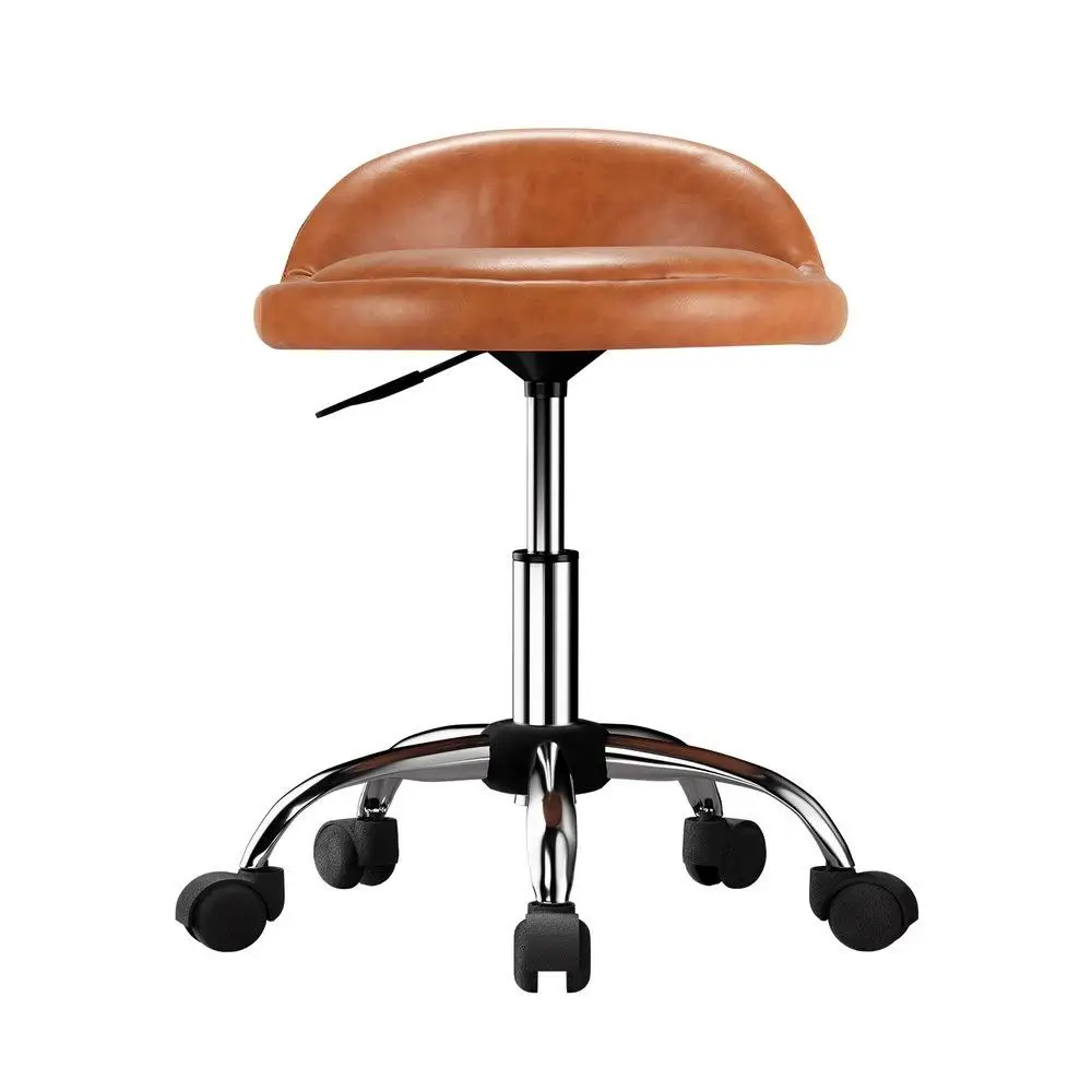 Salon Stool Swivel Chair with Backrest Adjustable Height Rotating Seat Beauty Salon Barber Shop Spa Tattoo Equipment Furniture