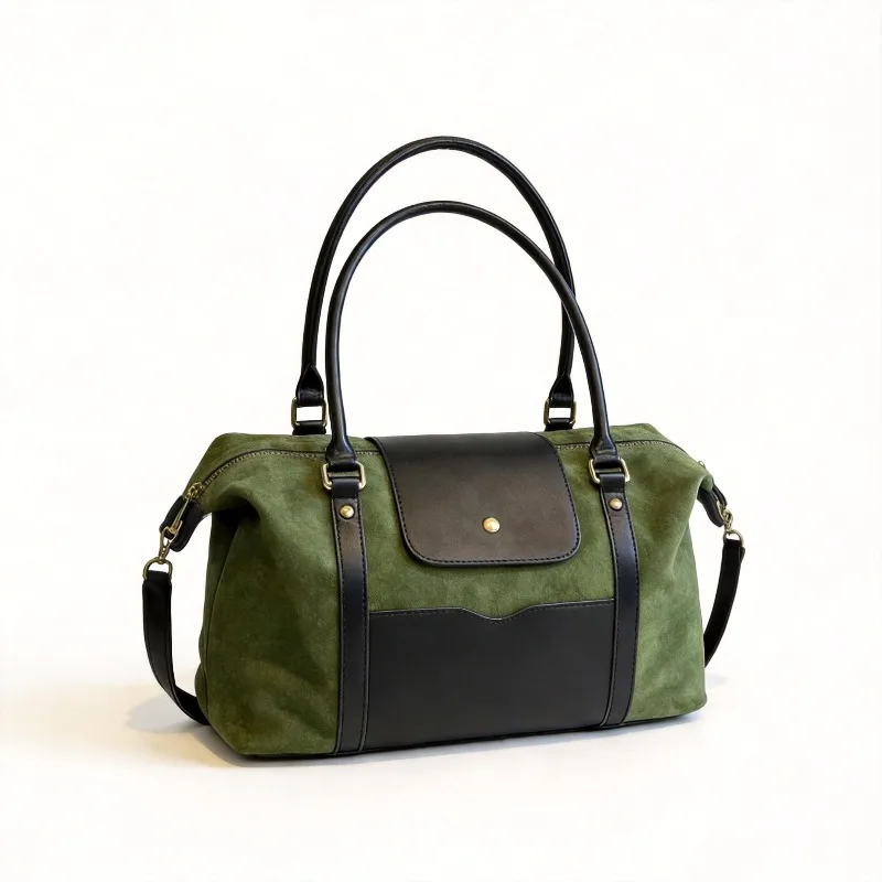 Casual Large Capacity Women'S Crossbody Bag Retro Matte Handbag Pillow Shaped Shoulder Bag Urban Minimalist Style