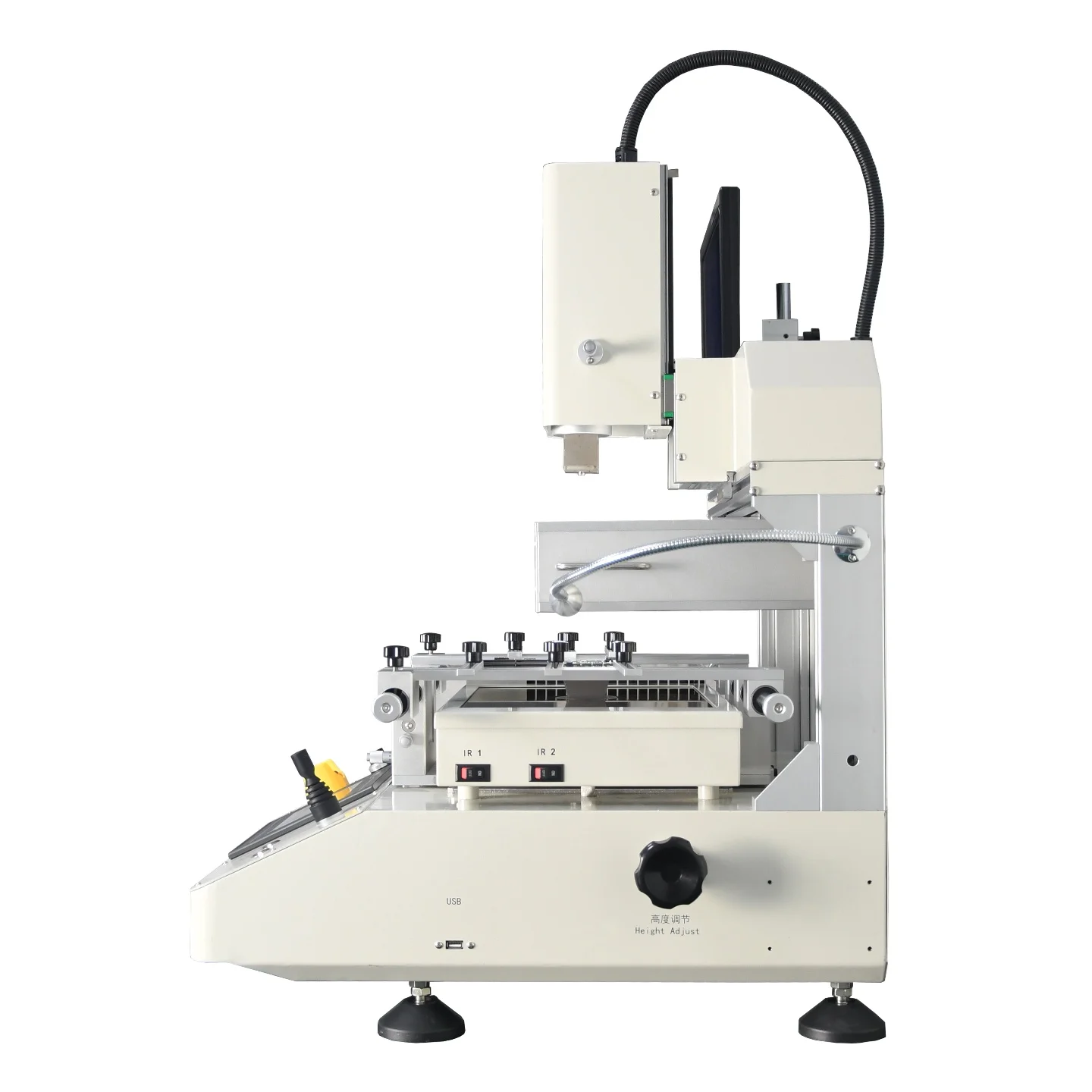 LWFix LW-07 Professional BGA Rework Station 5300W PCB Repair Machine Optical Alignment SMT Equipment for IC Chip Replacement and Electronics Repair