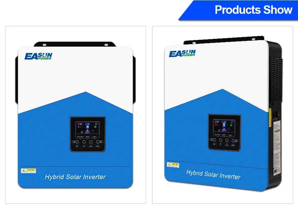 EASUN POWER 6.2KW 48V Off Grid Hybrid Solar Inverter Pure Sine Wave Built-in 120A MPPT Solar Charge Controller PV 60V-500VDC Home Solar Power System Suitable for Australian Homes Shipped from Australia Local Warehouse