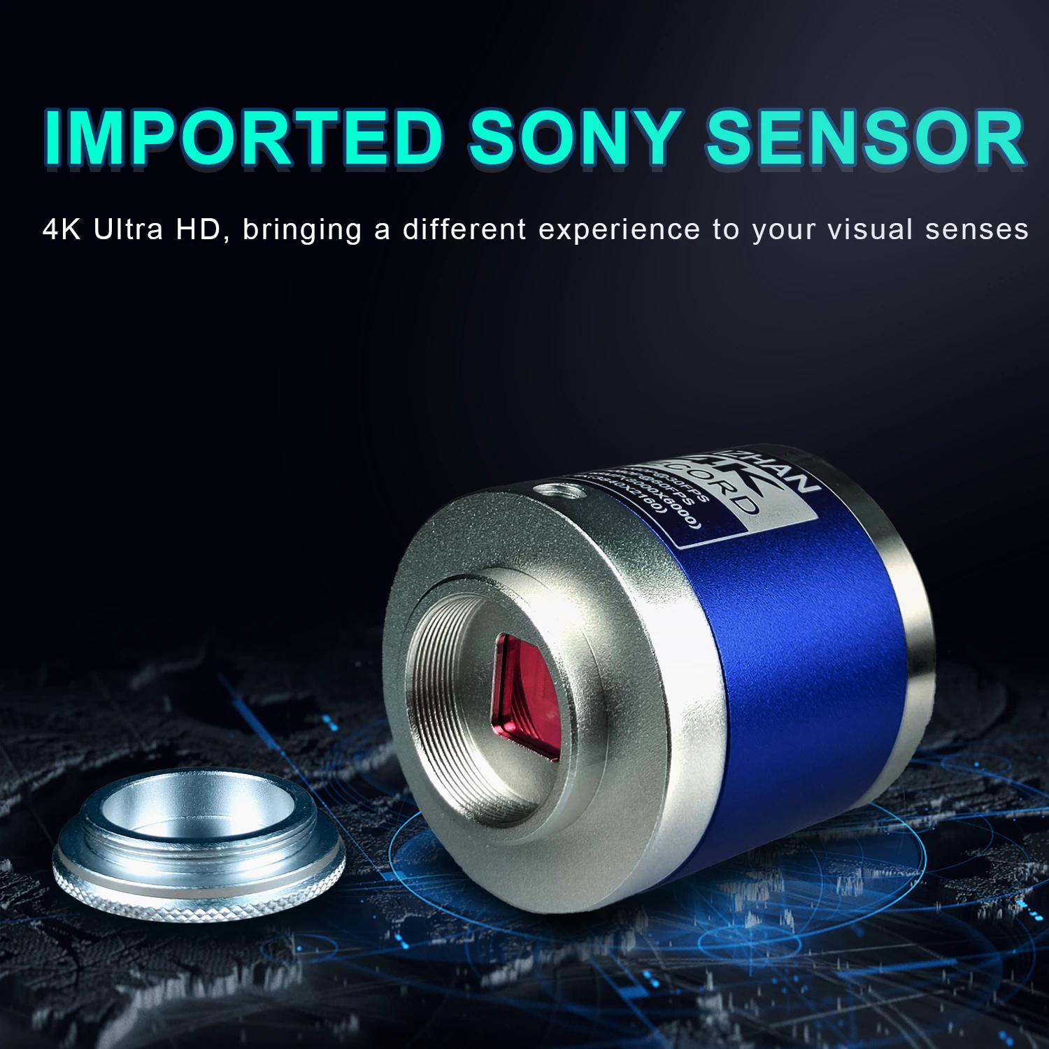 Yizhan 4K 60MP Soldering Microscope HD 1080P Digital Microscope 48MP HDMI USB Interface 1-150X Lens Remote Control 5-100cm Work