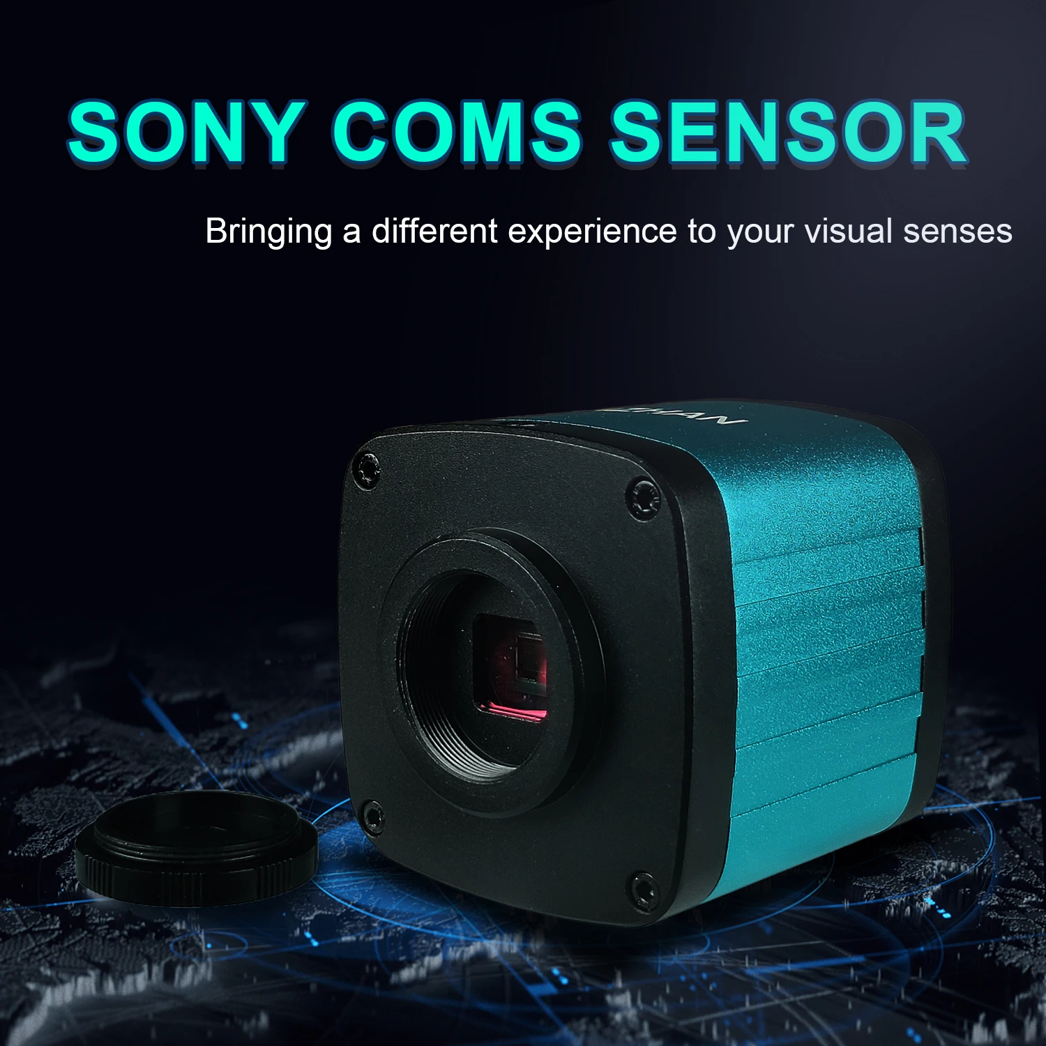 Yizhan 4K 60MP Soldering Microscope HD 1080P Digital Microscope 48MP HDMI USB Interface 1-150X Lens Remote Control 5-100cm Work