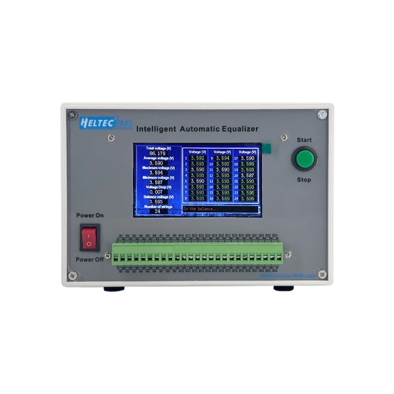 Heltec Energy 2S-24S Lithium Battery Equalizer, 0.4A/0.7A Active Balancer, 2-4.5V Battery Maintenance Repair Tool for NCM LFP LTO Battery Pack