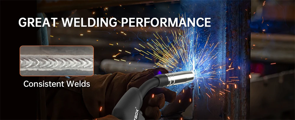 HITBOX HBM200 Welder 3 in 1 Welding Machine LIFT TIG/MMA/MIG Non Gas Semi-automatic Inverter Welder Synergy Tool For Gasless Soldering 220V