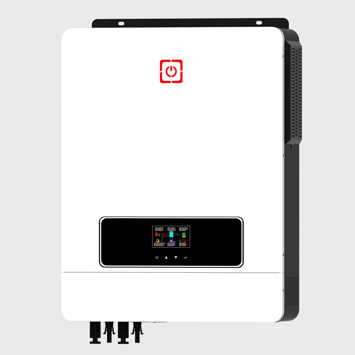 Y&H 10.2KW Hybrid Solar Inverter 48V 230V Pure Sine Wave Off Grid On Grid Inverter MPPT 160A Solar Charger for Lithium Battery Home Energy Storage System with BMS WiFi(Optional), Local Warehouse Fast Delivery