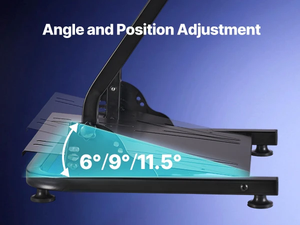 SucceBuy Racing Wheel Stand Foldable Stand for Logitech G29 G27 G920 G923 Thrustmaster T300RS T300GT TS-PC TSXW Gaming Cockpit