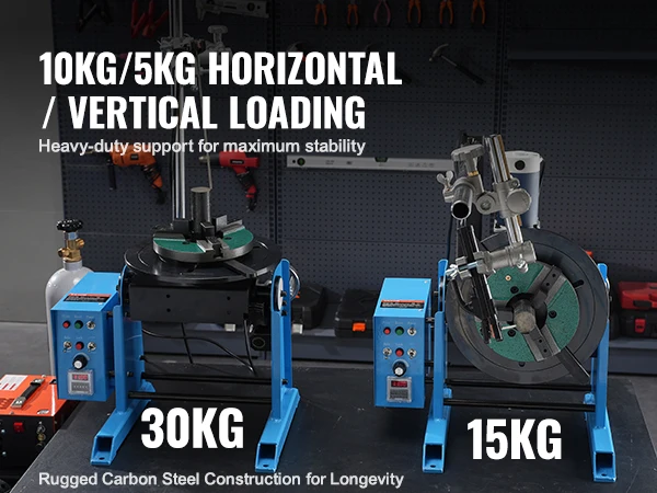 SucceBuy Welding Positioner Rotary Welding Positioning Turntable Table with 3Jaw Lathe Chuck Welding Torch Stand Holder Cutting